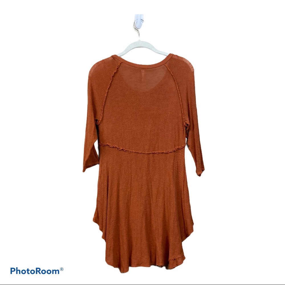 Intimately free people brown weekend layering top - Picture 6 of 6